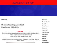 Tablet Screenshot of alconburyreunion.com